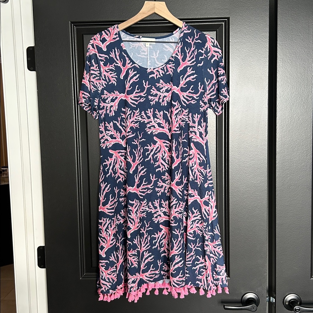 Simply Southern medium Naples Short Sleeve Dress